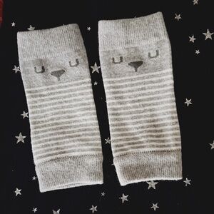 Adorable Bear Face Kids Legwarmers